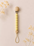 Clip para chupete de silicona – Ref. 26003: Amarelo