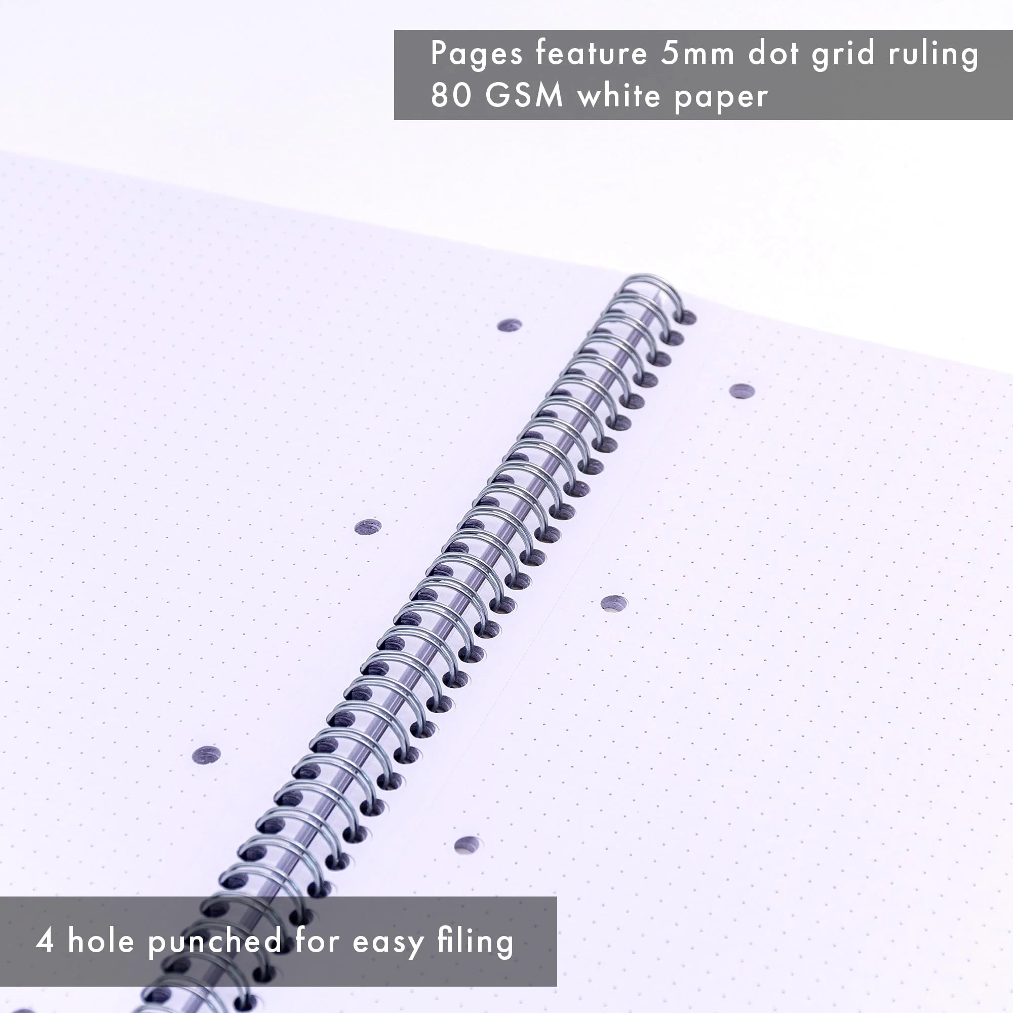 Pack 3 Cuadernos Pukka Pad Dotted A4 | Puntos | 200 páginas | 29,7 x 23 cm