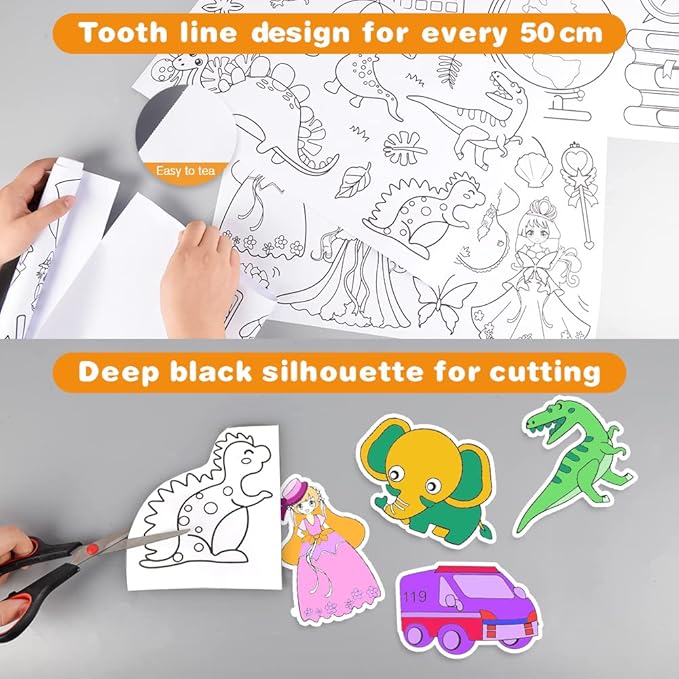 Pack de 2 rollos de dibujo para niños - additional image 3