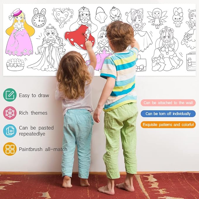 Pack de 2 rollos de dibujo para niños - additional image 6