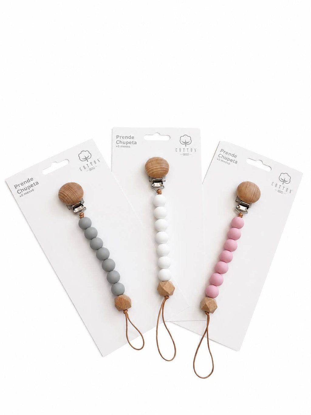 Clip para chupete de silicona – Ref. 26003: Roxo Escuro