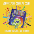 Bismark Bolígrafos Tinta Gel — 28 Colores Surtidos