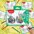 Imagen publicitaria Maped Postales para Colorear