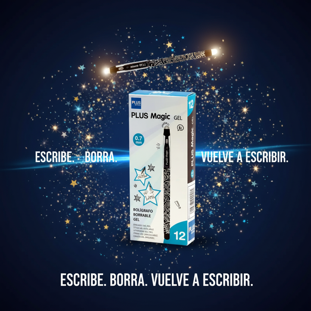 Imagen publicitaria Plus Magic Gel