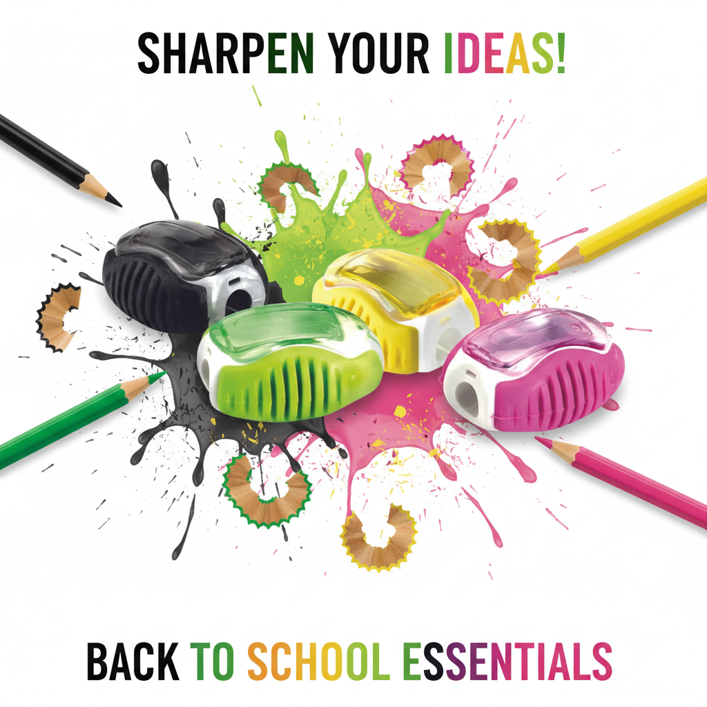 Imagen publicitaria Sacapuntas Pack 4