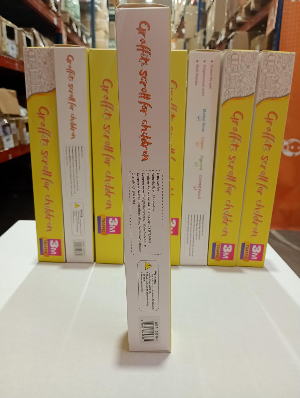 Pack de 2 rollos de dibujo para niños - additional image 1