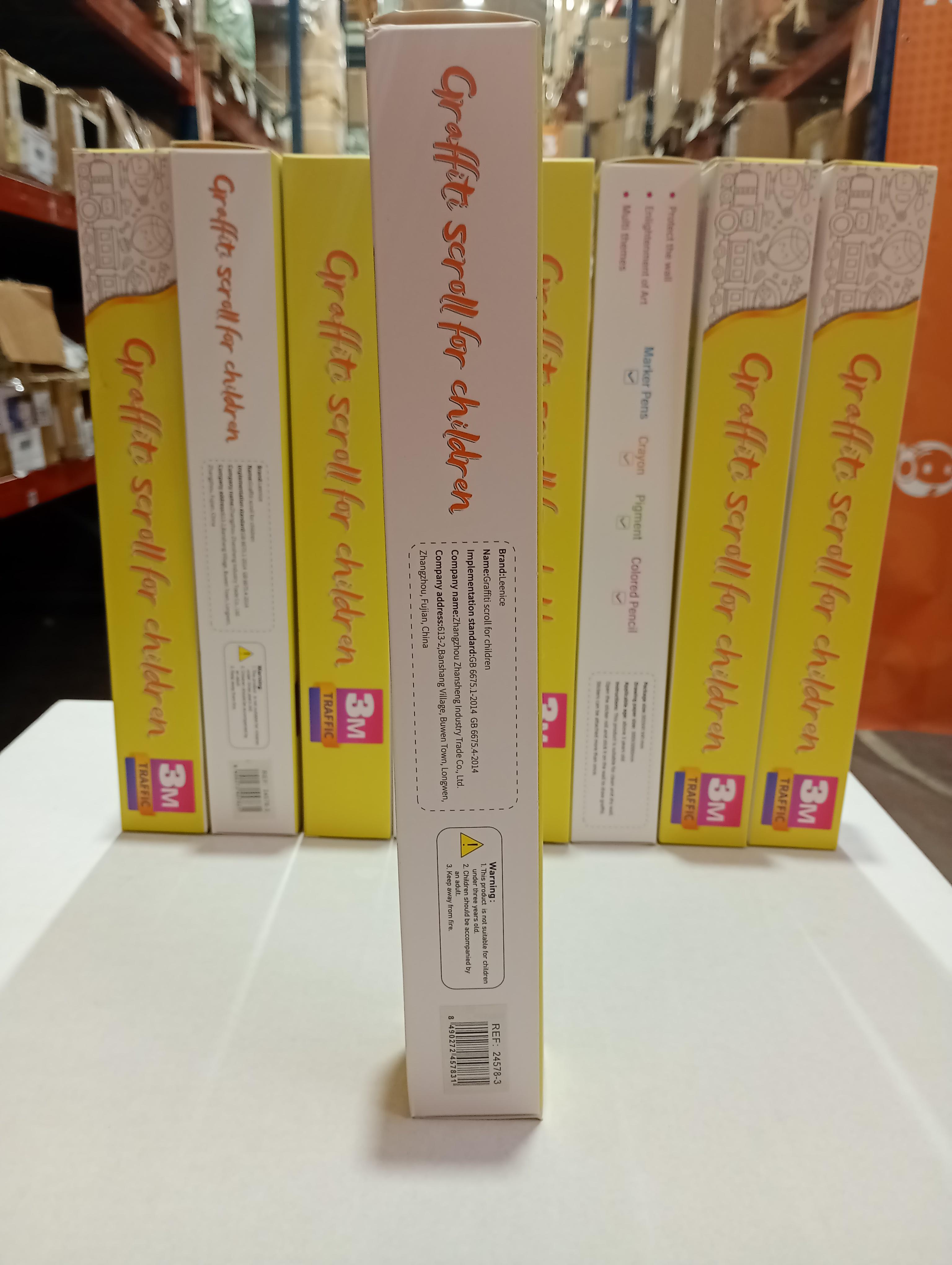 Pack de 2 rollos de dibujo para niños - additional image 1