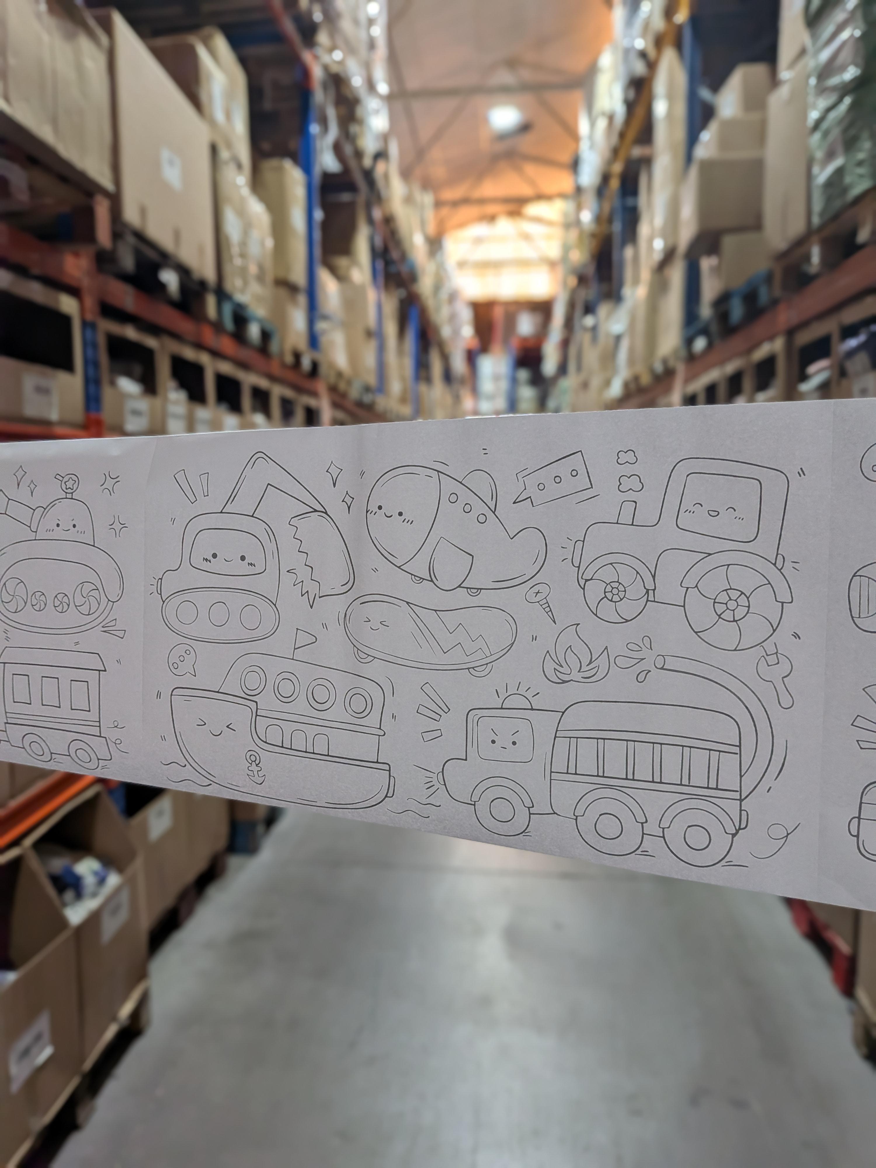 Pack de 2 rollos de dibujo para niños - additional image 7